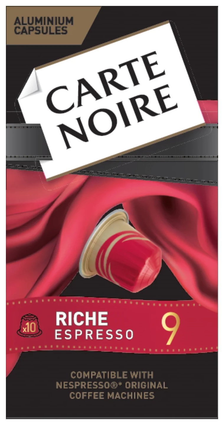 Кофе КАРТ НУАР Риш Эспрессо 10шт 52г