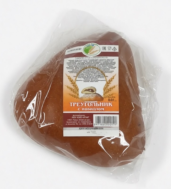 Треугольник ХЛЕБ АЛТАЯ с повидлом 70г