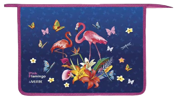 Папка для тетрадей ДЕВЕНТЕ Фламинго для уроков труда А4