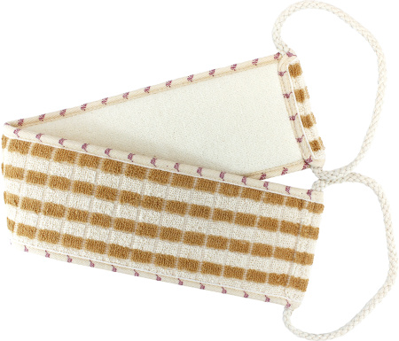 Мочалка НАТАМ банная двухцветная арт.5125-4002Р