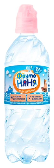 Вода ФРУТОНЯНЯ детская питьевая пэт 0.33л