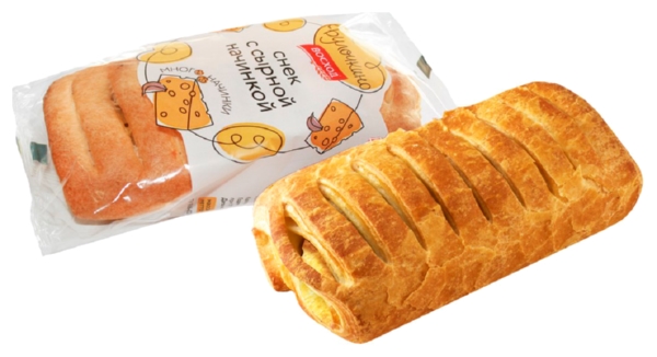 Снек ВОСХОД с сырной начинкой 100г