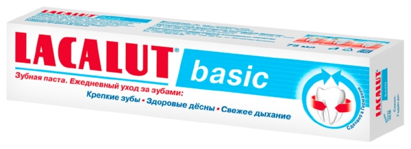 Зубная паста ЛАКАЛЮТ Бейсик 75мл