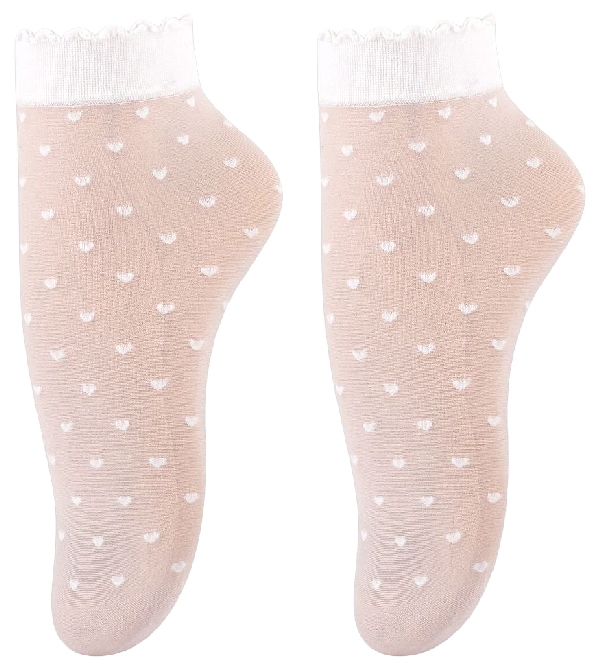 Носки детские CE ЛОЛА белые нарядные р.22-24