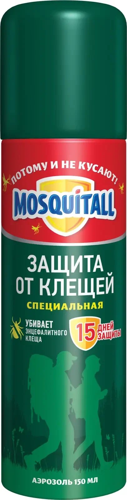 Аэрозоль МОСКИТОЛ Защита от клещей 150мл
