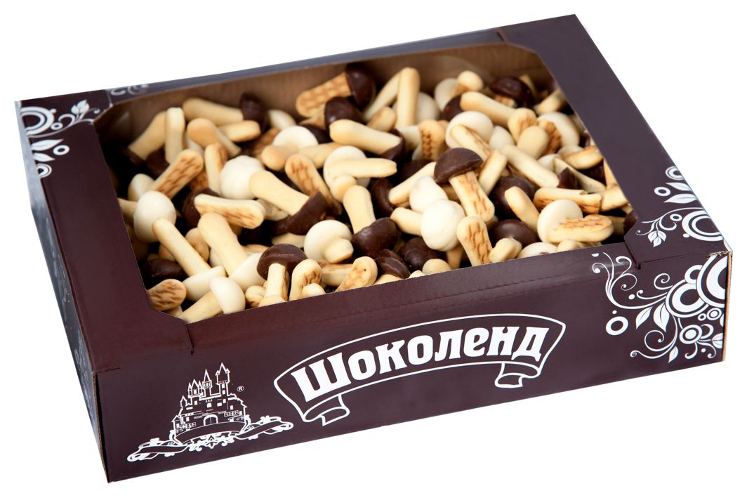 Печенье НКФ Чокогриб ассорти 500г