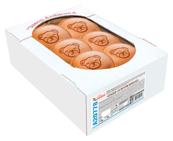 Оладьи АЛЕШИНА со вкусом шоколада 600г