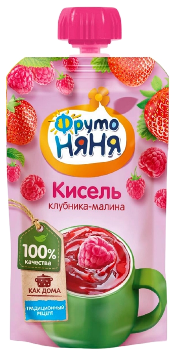 Кисель ФРУТОНЯНЯ клубника малина м/у 130г