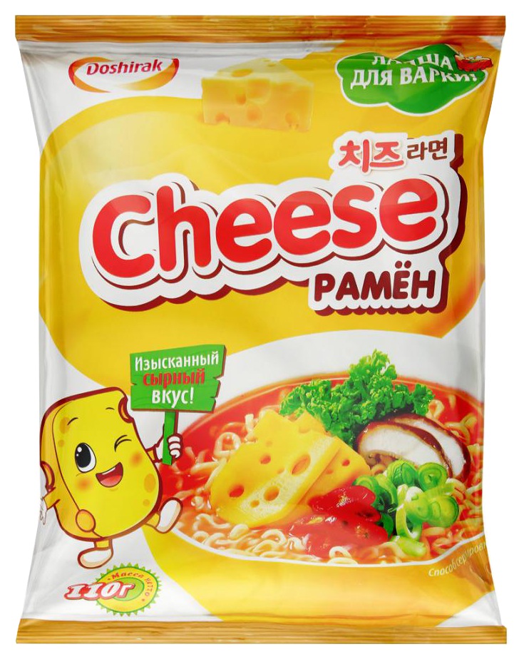 Лапша б/п ДОШИРАК Чиз Рамен 110г