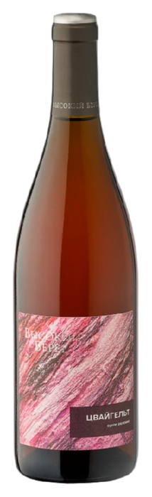 Вино ВЫСОКИЙ БЕРЕГ Цвайгельт розовое сух 11.5-12.5% ст/б 0.75л