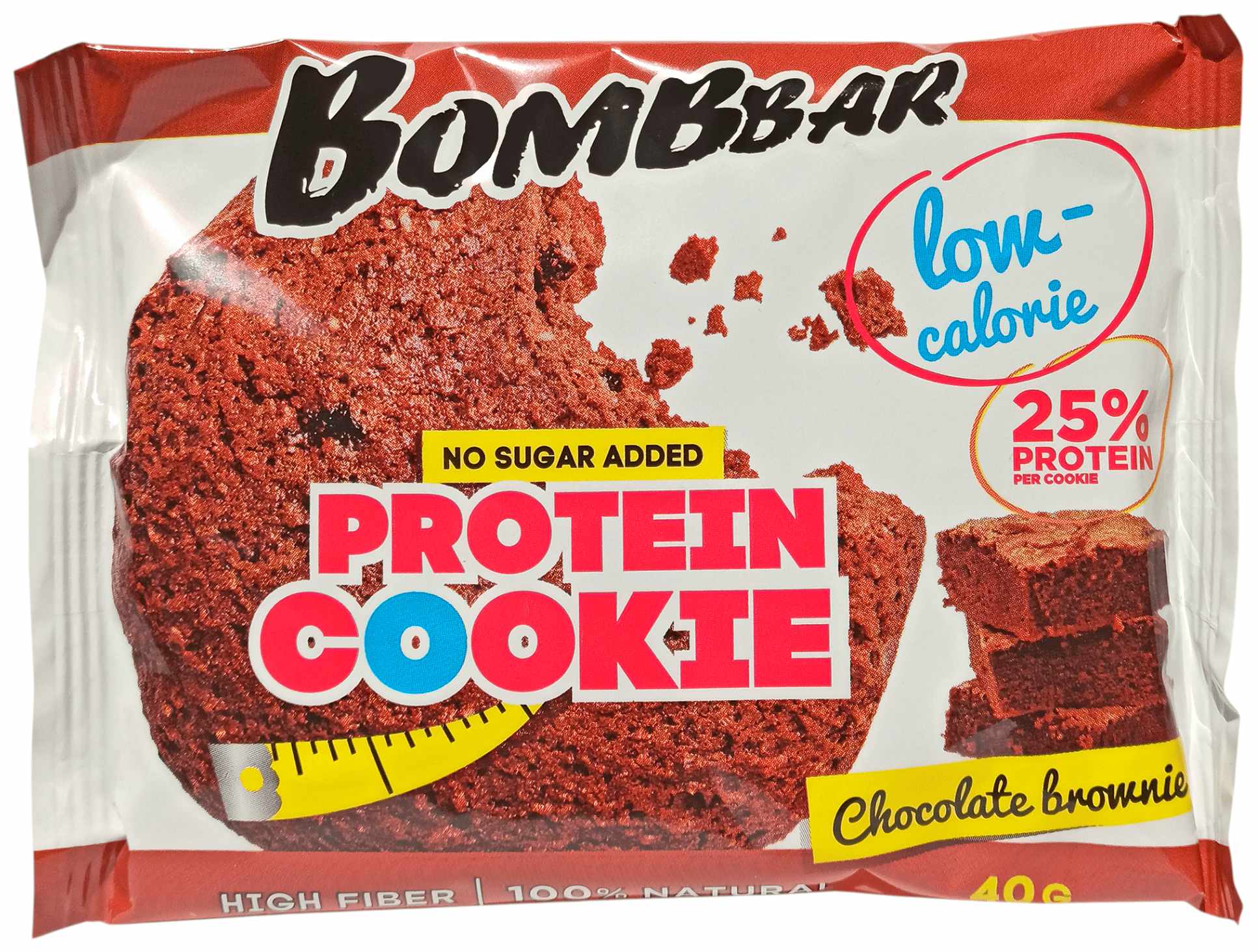 Печенье БОМББАР Шоколадный брауни протеиновое 40г