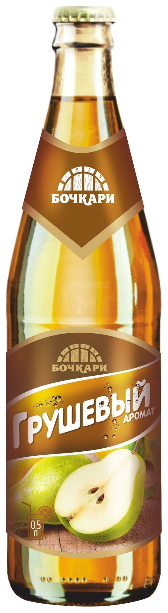 Газ.напиток БОЧКАРИ Грушевый аромат ст/б 0.45л