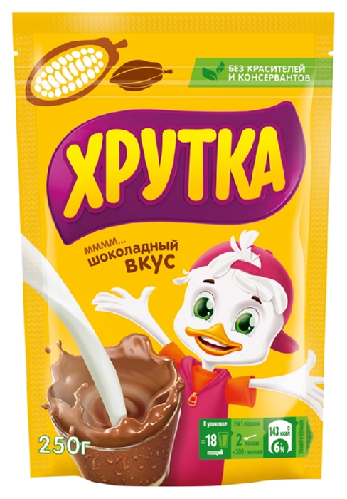 Какао ХРУТКА м/у 250г