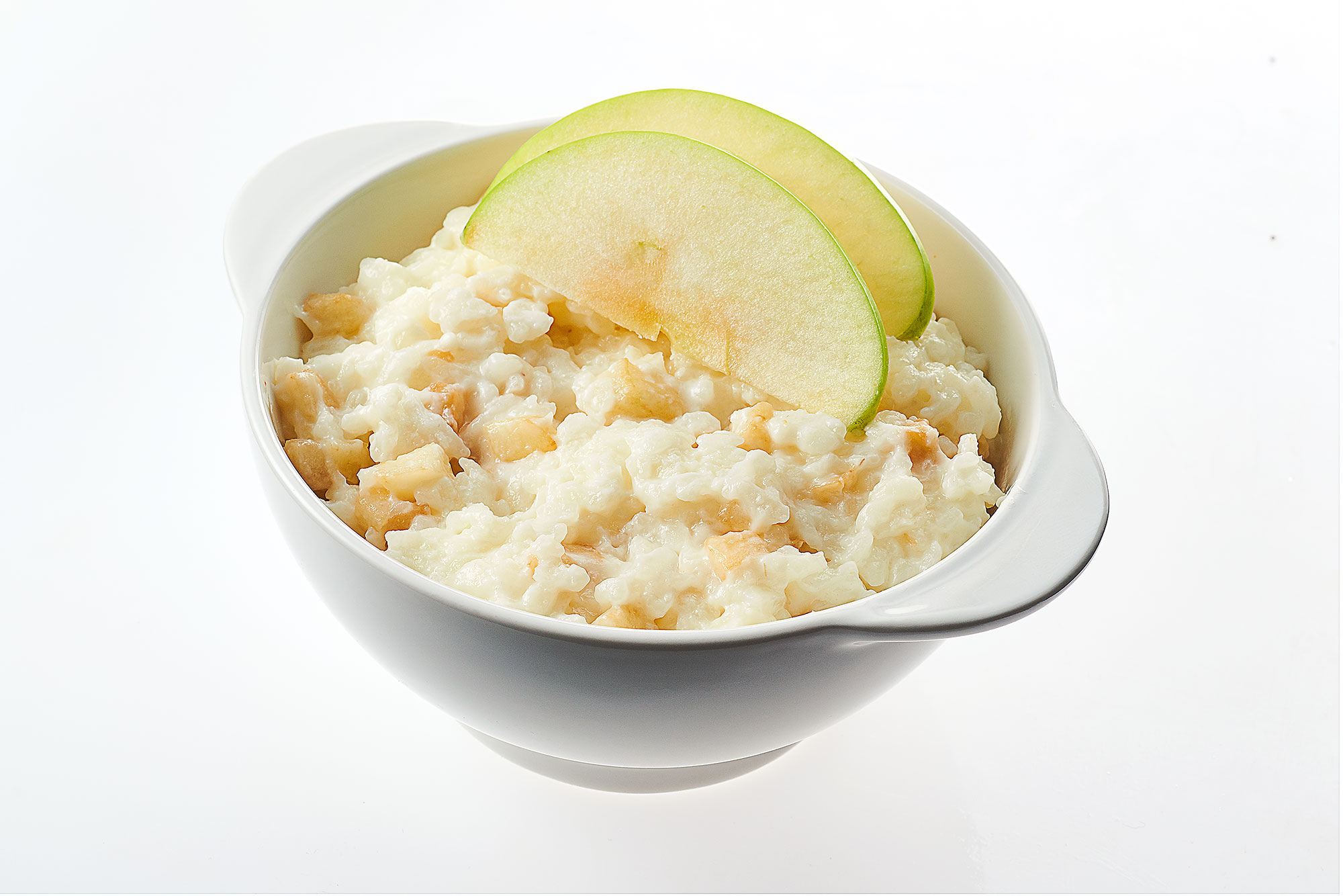 Каша рисовая молочная с яблоками 250г