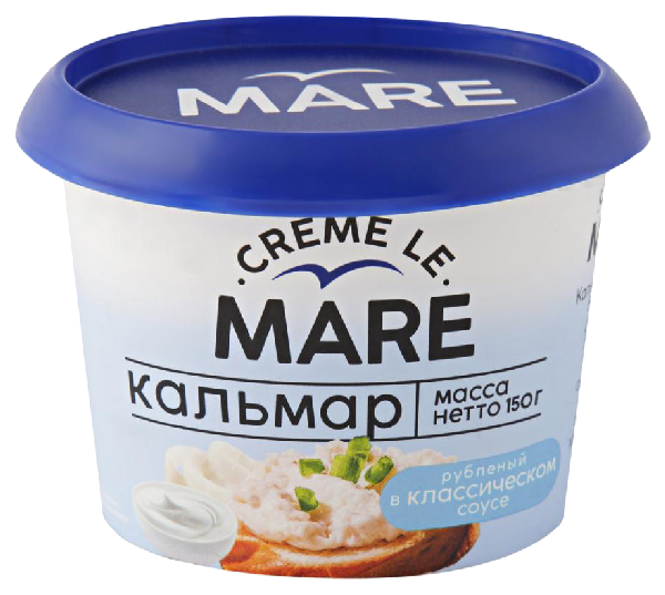 Кальмар МАРЕ Классический рубленый 150г