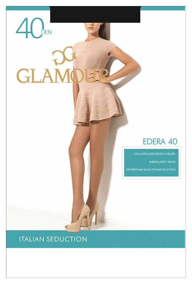 Колготки ГЛАМУР Идера 40ден неро 2