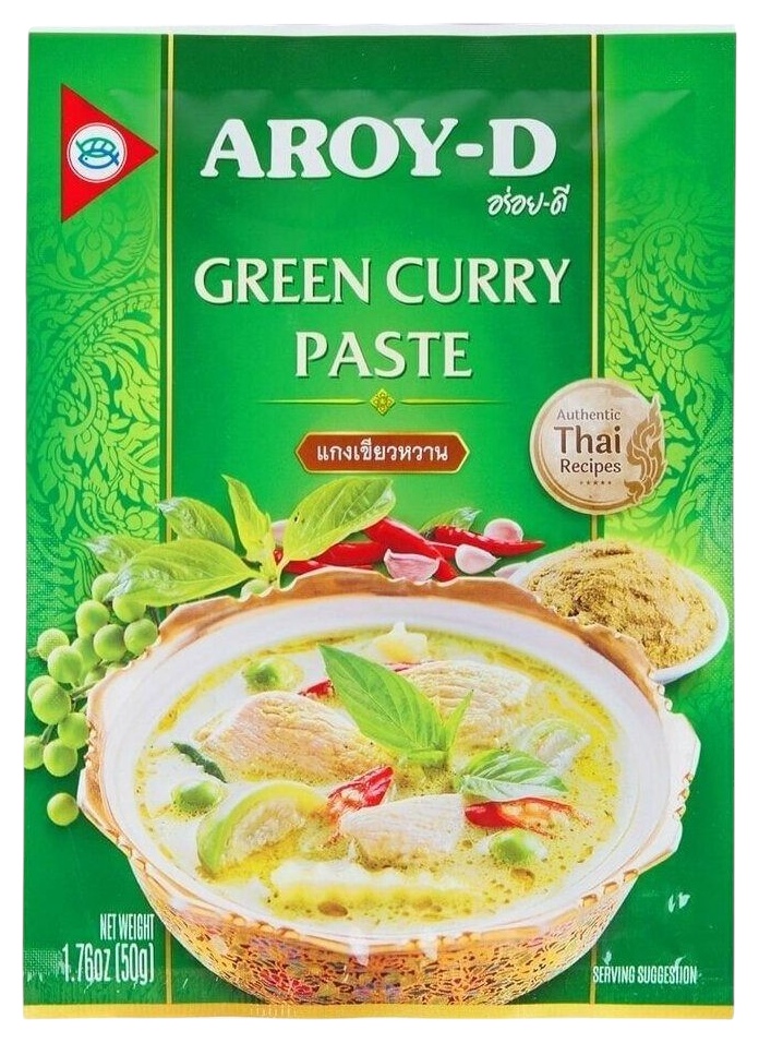 Паста АРОЙ-Д Карри зеленая м/у 50г