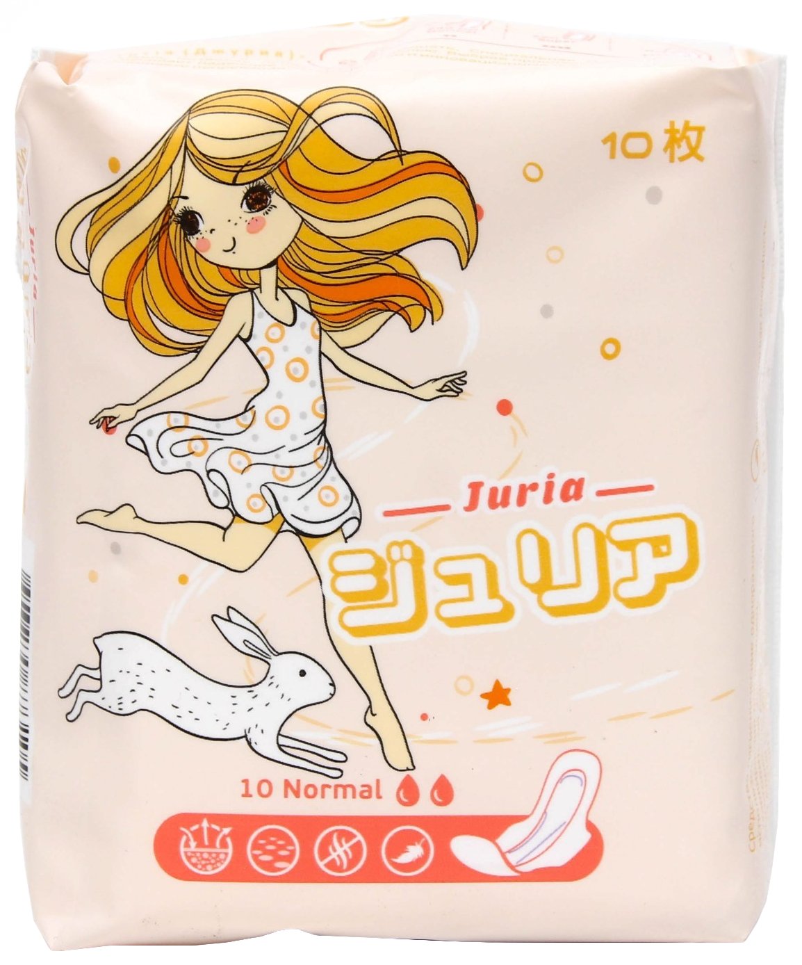 Прокладки ДЖУРИЯ Нормал 10шт