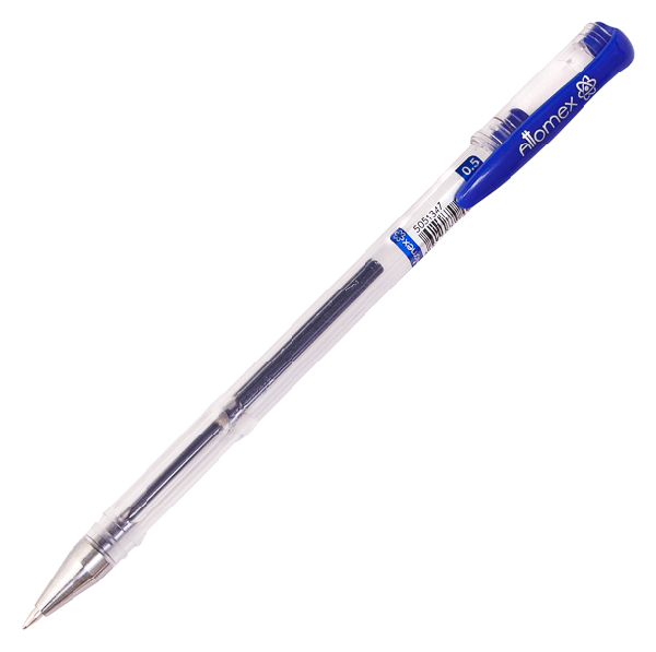 Ручка гелевая АТТОМЕКС синяя