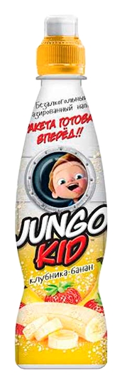 Напиток ДЖАНГО КИД клубника банан 0.385л