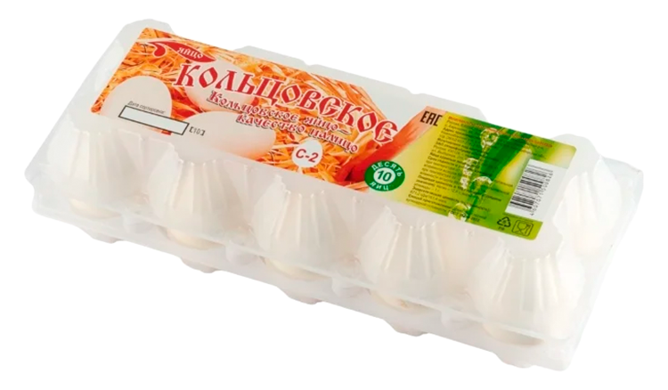 Яйцо куриное КОЛЬЦОВСКОЕ С2 10шт