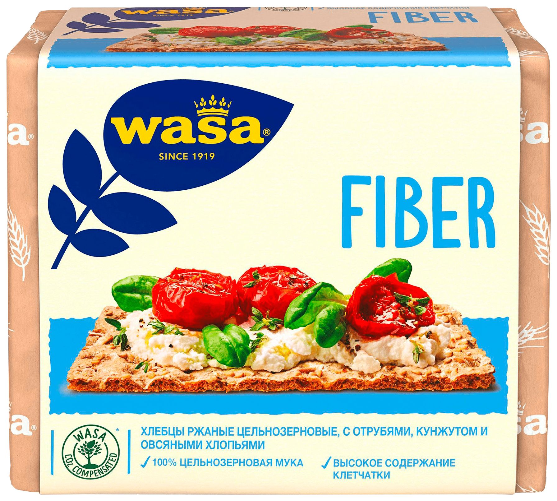 Хлебцы ВАСА Файбер 230г
