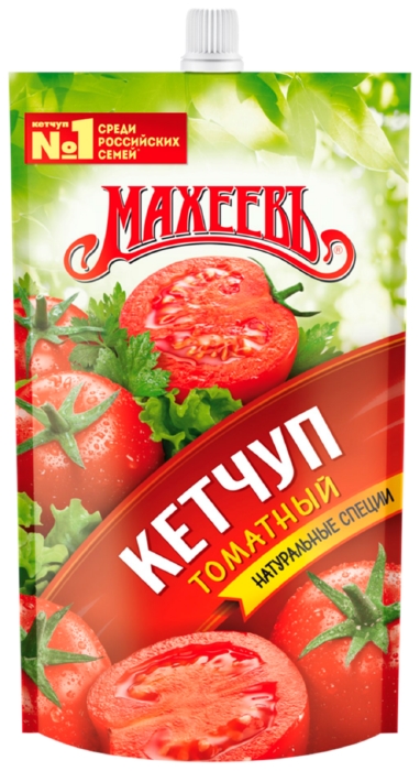 Кетчуп МАХЕЕВЪ Томатный д/пак 300г