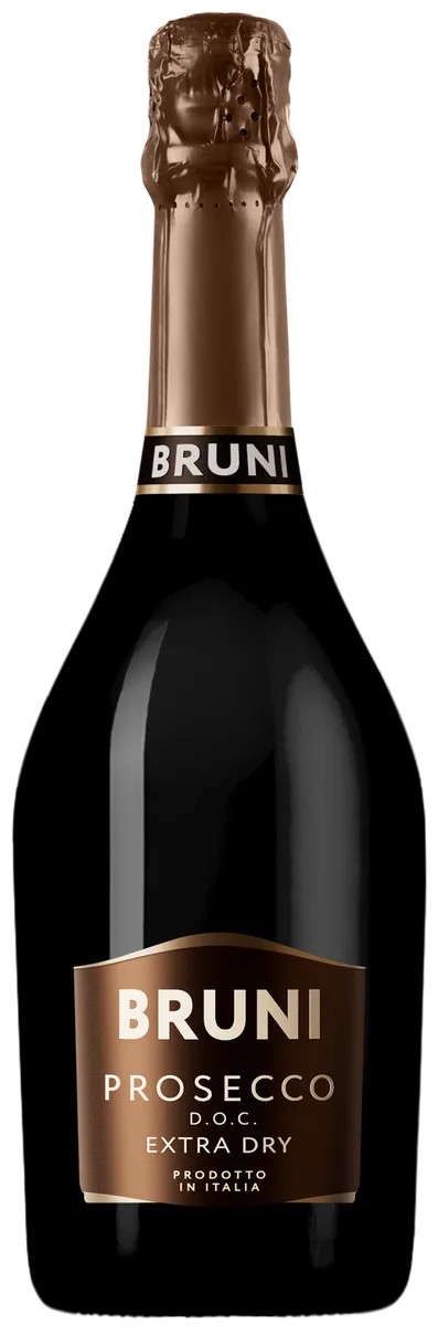 Игристое вино БРУНИ Просекко Экстра Драй белое брют 11% ст/б 0.75л