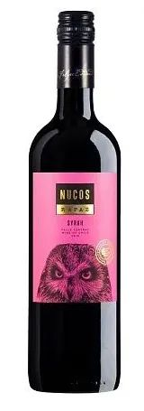 Вино НУКОС Шираз красное сух 13% ст/б 0.75л