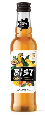 Коктейль БИСТ Джин&Манго&Маракуйя 20% ст/б 0.25л