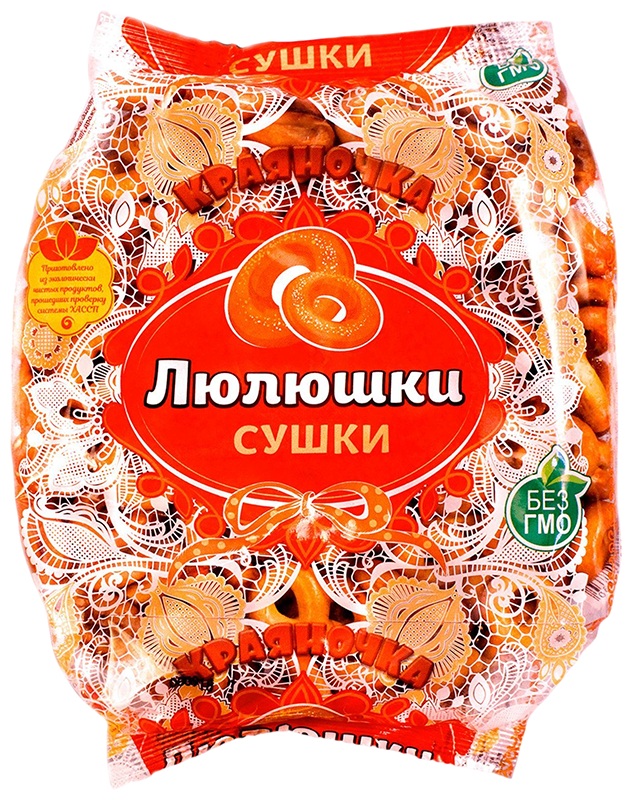 Сушки КРАЯНОЧКА Люлюшки 400г