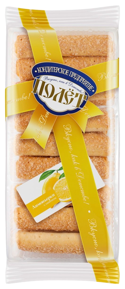 Десерт ПОЛЕТ Лимоньерки с лимоном 300г