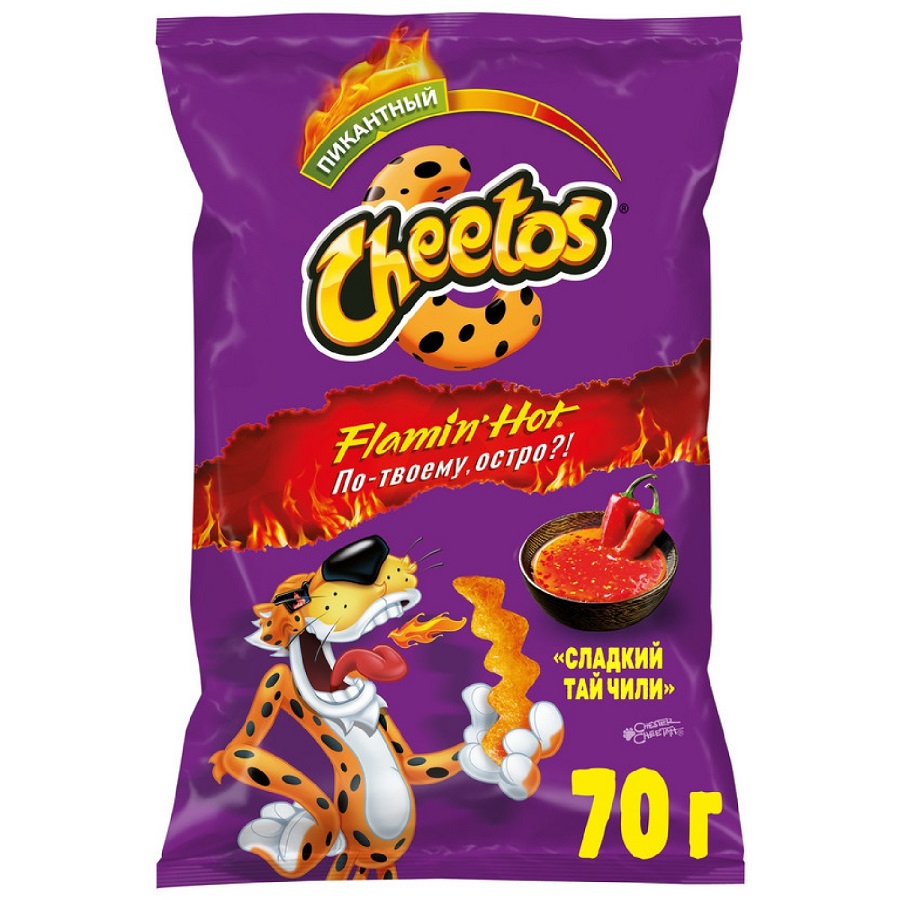 Чипсы ЧИТОС Сладкий тай чили 70г
