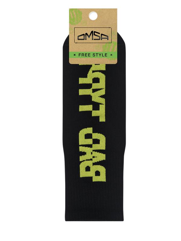 Носки унисекс ОМСА Фристайл черные р.42-44 арт.600