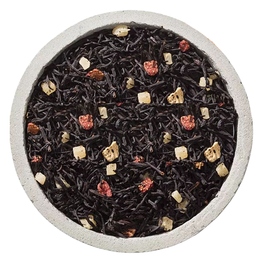 Чай ЧАЙНЫЙ ИМПЕРАТОР Клубника со сливками черный 1кг