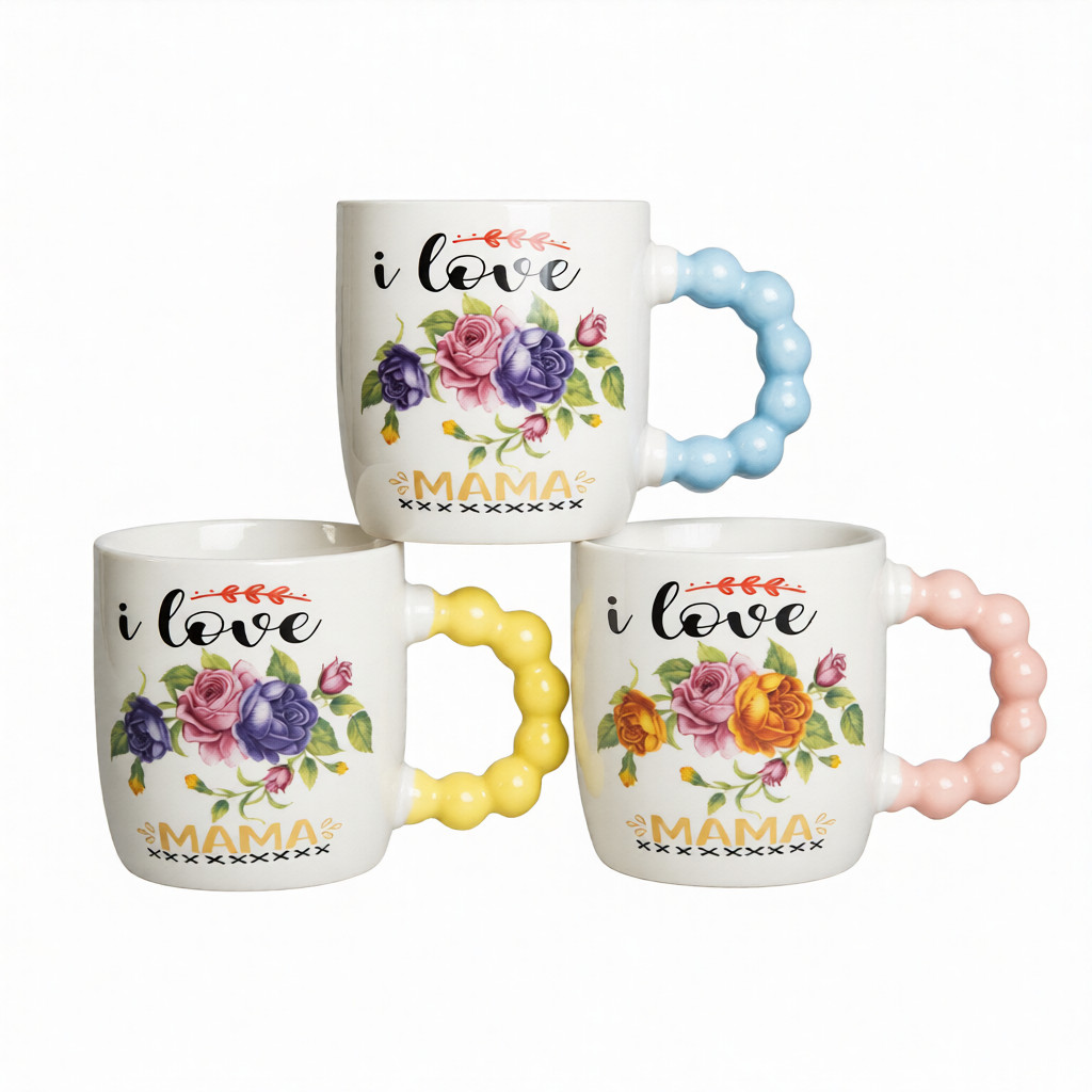Кружка чайная Мама керамическая 300мл арт.536337