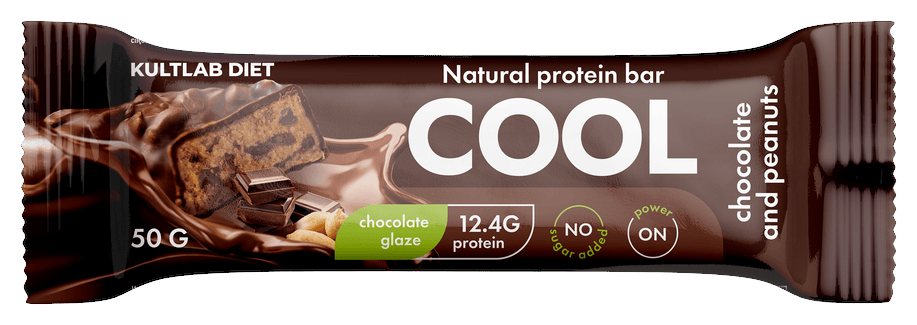 Батончик КУЛЬТЛАБ Кул шоколад и арахис 50г