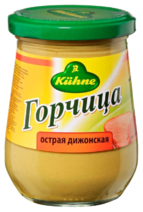 Горчица КЮНЕ острая дижонская ст/б 250г