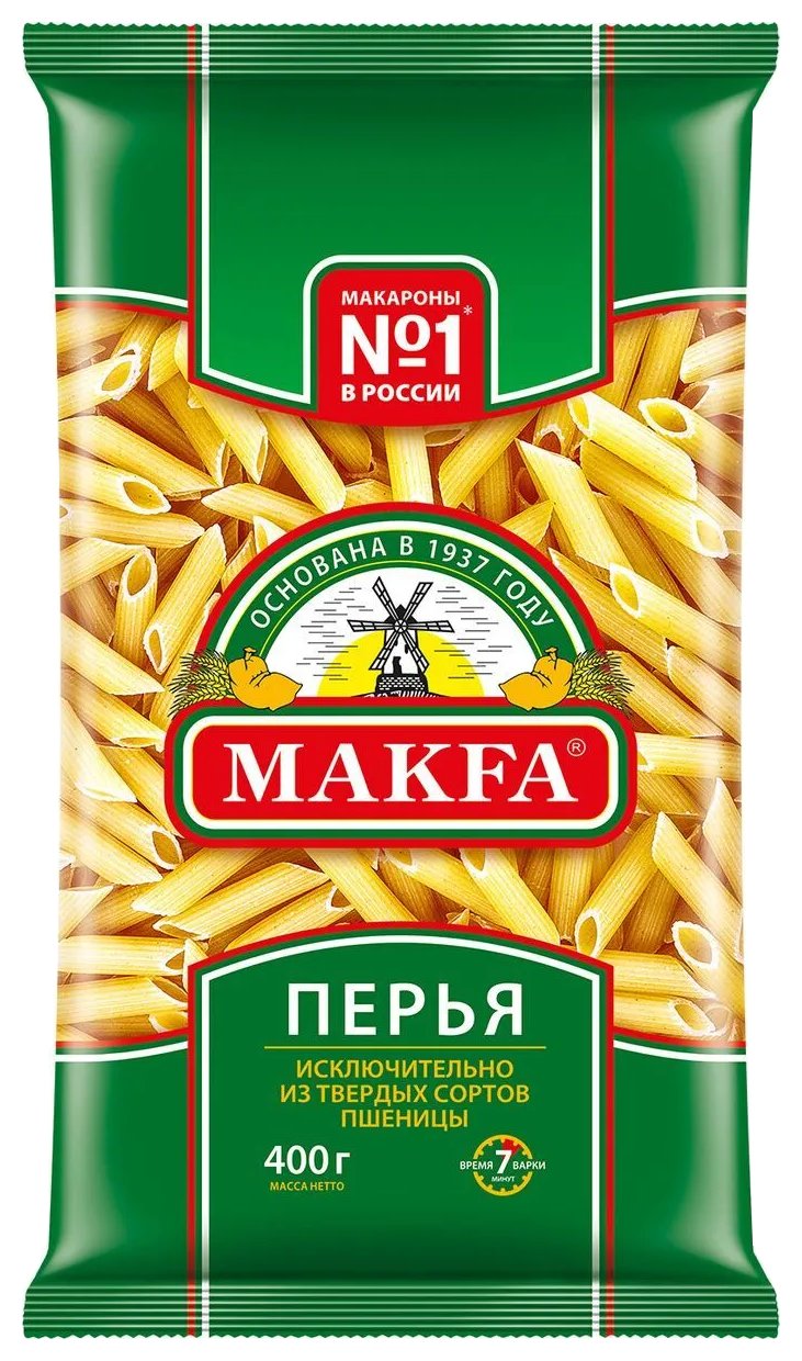Мак.изделия МАКФА Перья любительские м/у 400г
