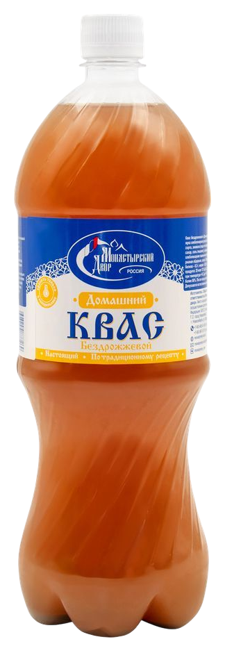 Квас МОНАСТЫРСКИЙ ДВОР Домашний 1.5л