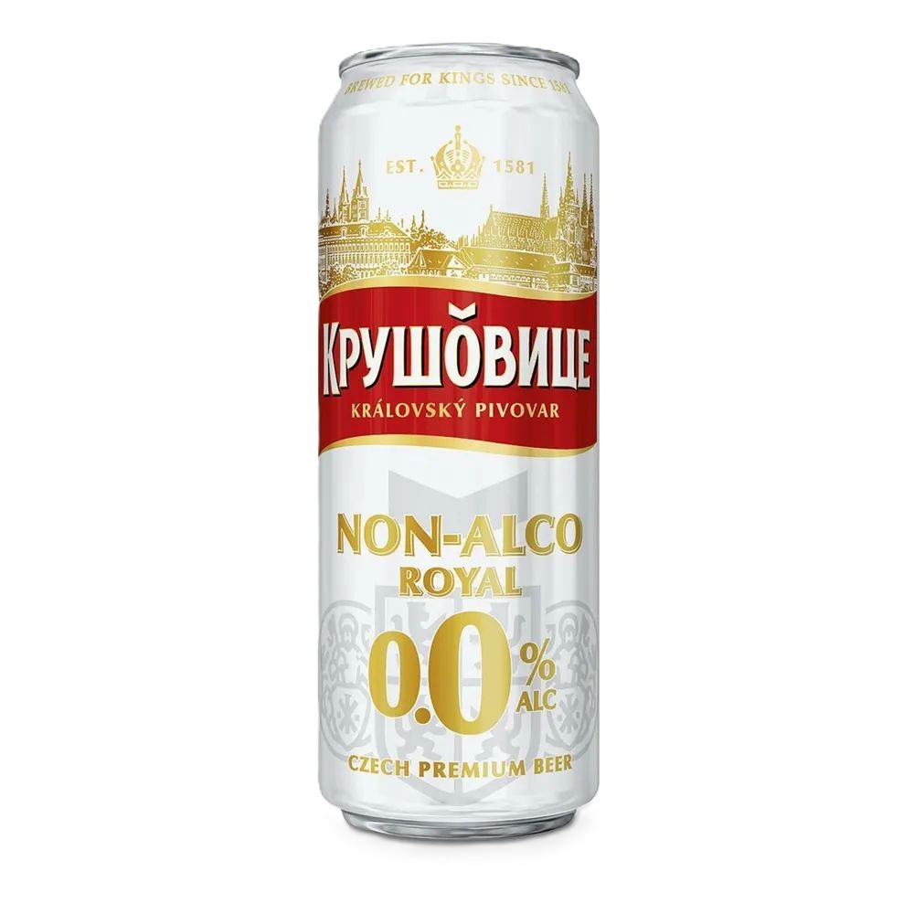 Пиво КРУШОВИЦЕ светлое пастер б/а ж/б 0.43л