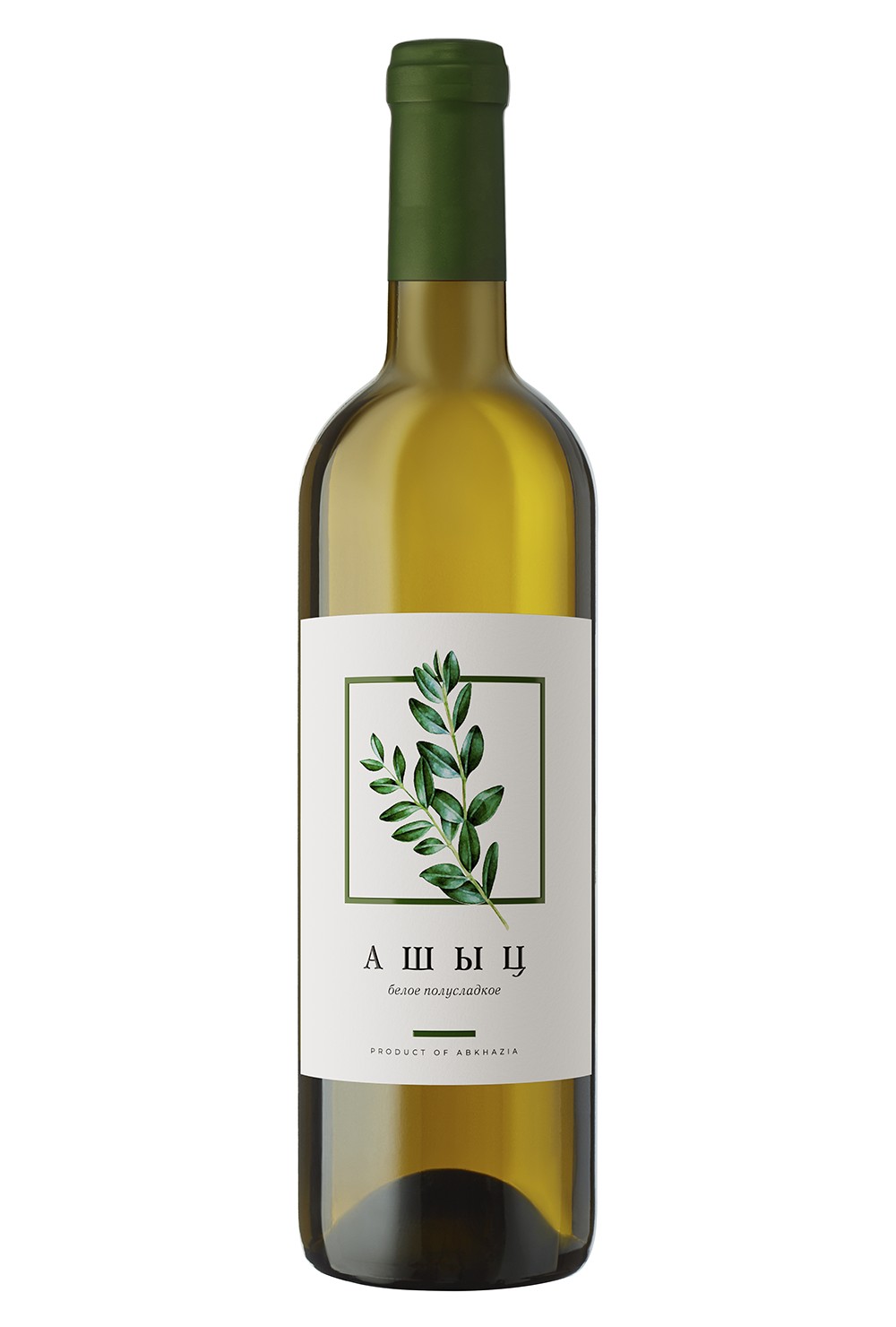 Вино АШЫЦ белое п/сл 11.5% ст/б 0.75л