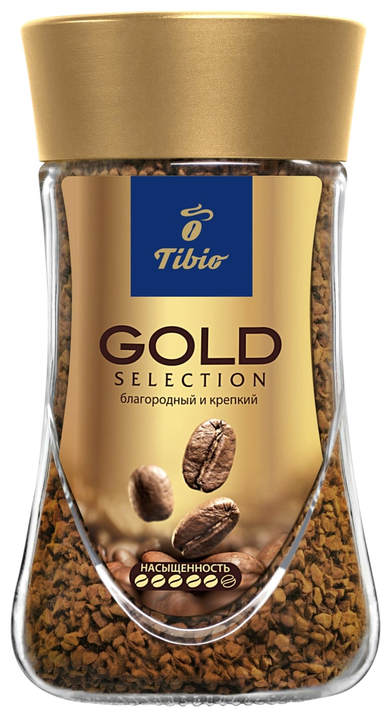Кофе ТИБИО Голд Селект ст/б 95г