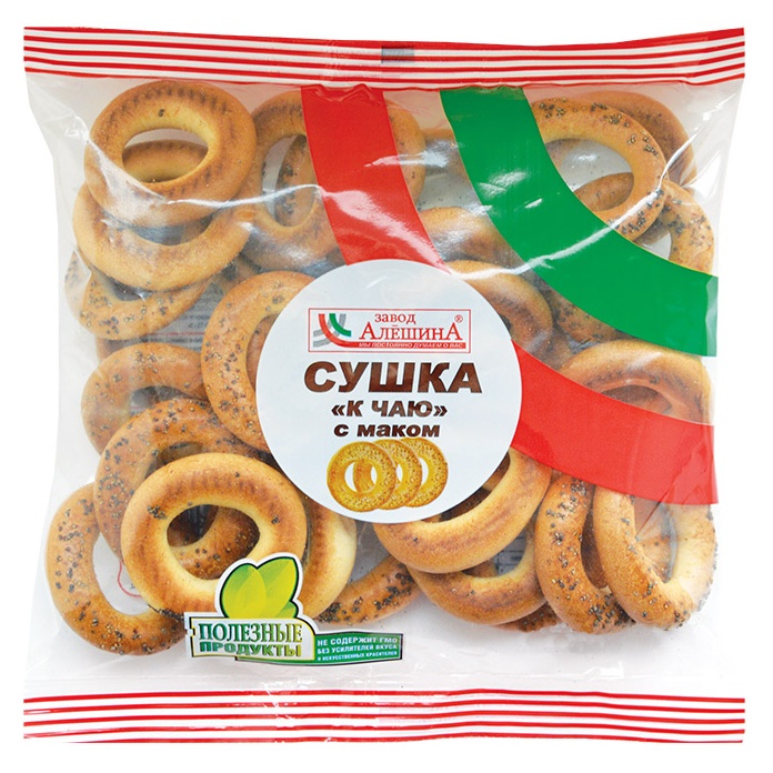 Сушка АЛЕШИНА К чаю с маком 200г