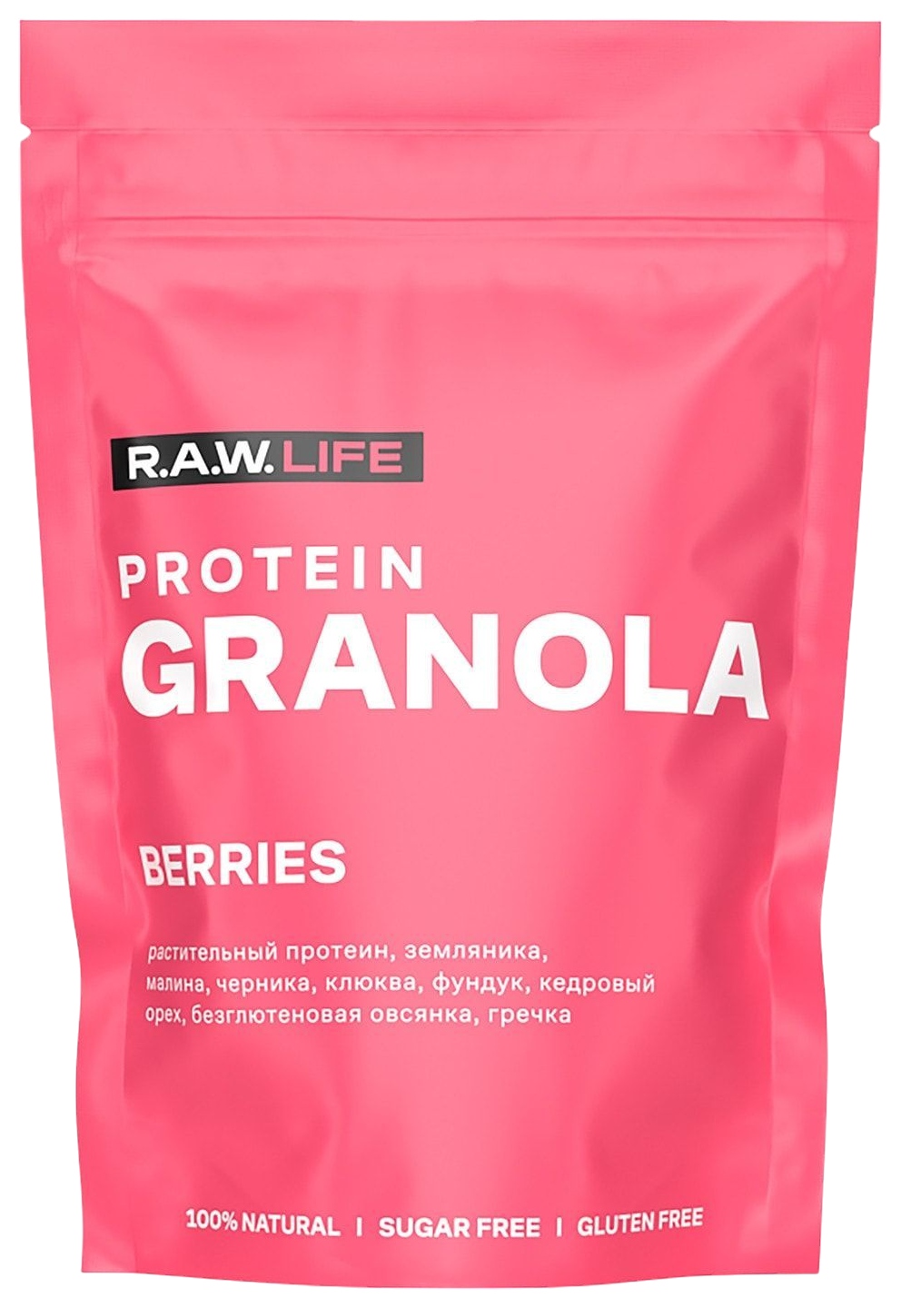 Гранола РОУЛ ЛАЙФ ягоды м/у 220г