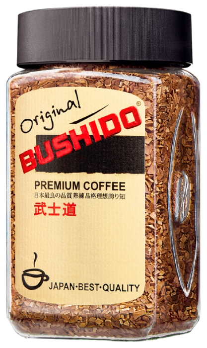 Кофе БУШИДО Оригинал растворимый ст/б 100г