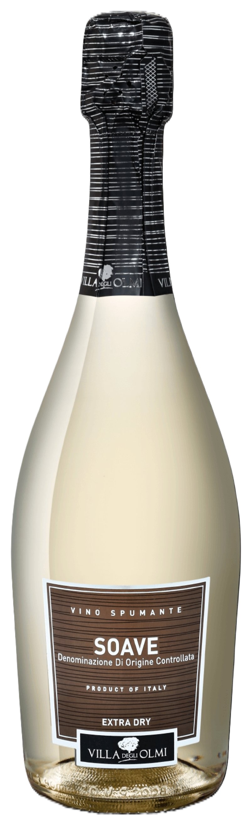 Игристое вино ВИЛЛА ДЕЛЬИ ОЛМИ Соаве белое брют 9-15% ст/б 0.75л