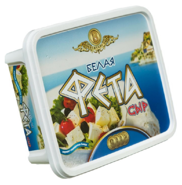 Сыр БЕЛОВЕЖСКИЙ Фета бзмж 40% 250г