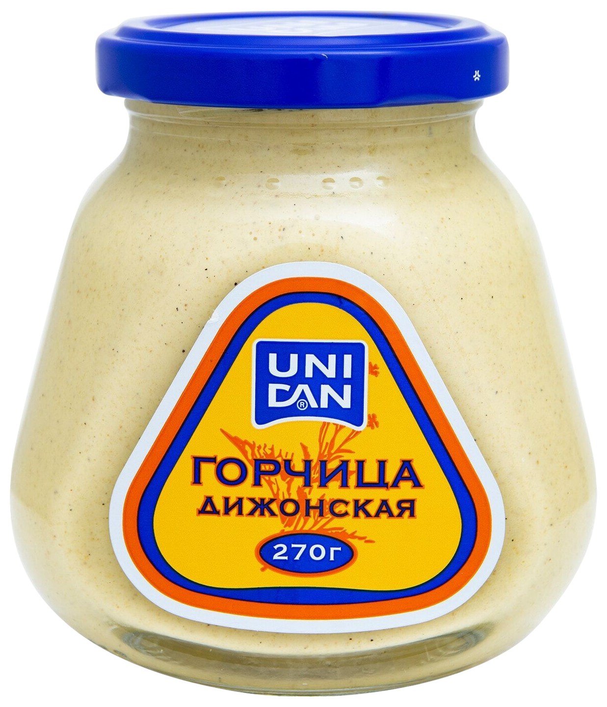Горчица УНИ ДЕН Дижонская ст/б 270г