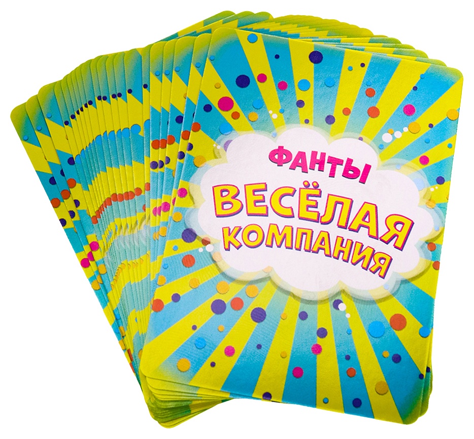Игра словесная РЫЖИЙ КОТ Фанты Веселая компания арт.ИН-8740